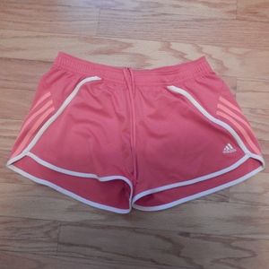 Red Adidas Work Out Shorts